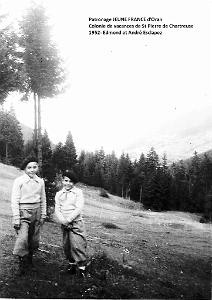 COLO JEUNE FRANCE 1952 Edmond et Andre Esclapez